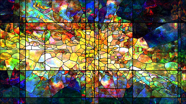 Clearance Gem CHURCH DECOR - ChurchFurn, colored glass 